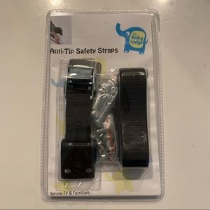 The baby lodge anti-tip safety strap for tv and furniture